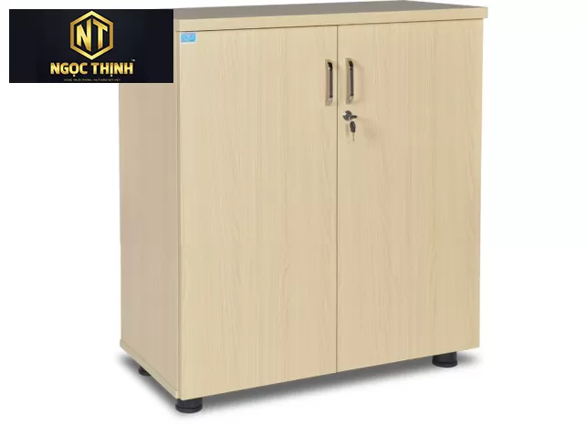 Tủ tài liệu thấp 2 cánh gỗ mở AT880D